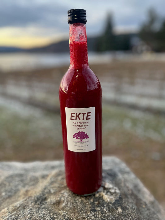 EKTE bringebær Pure "Booster" 0,75cl