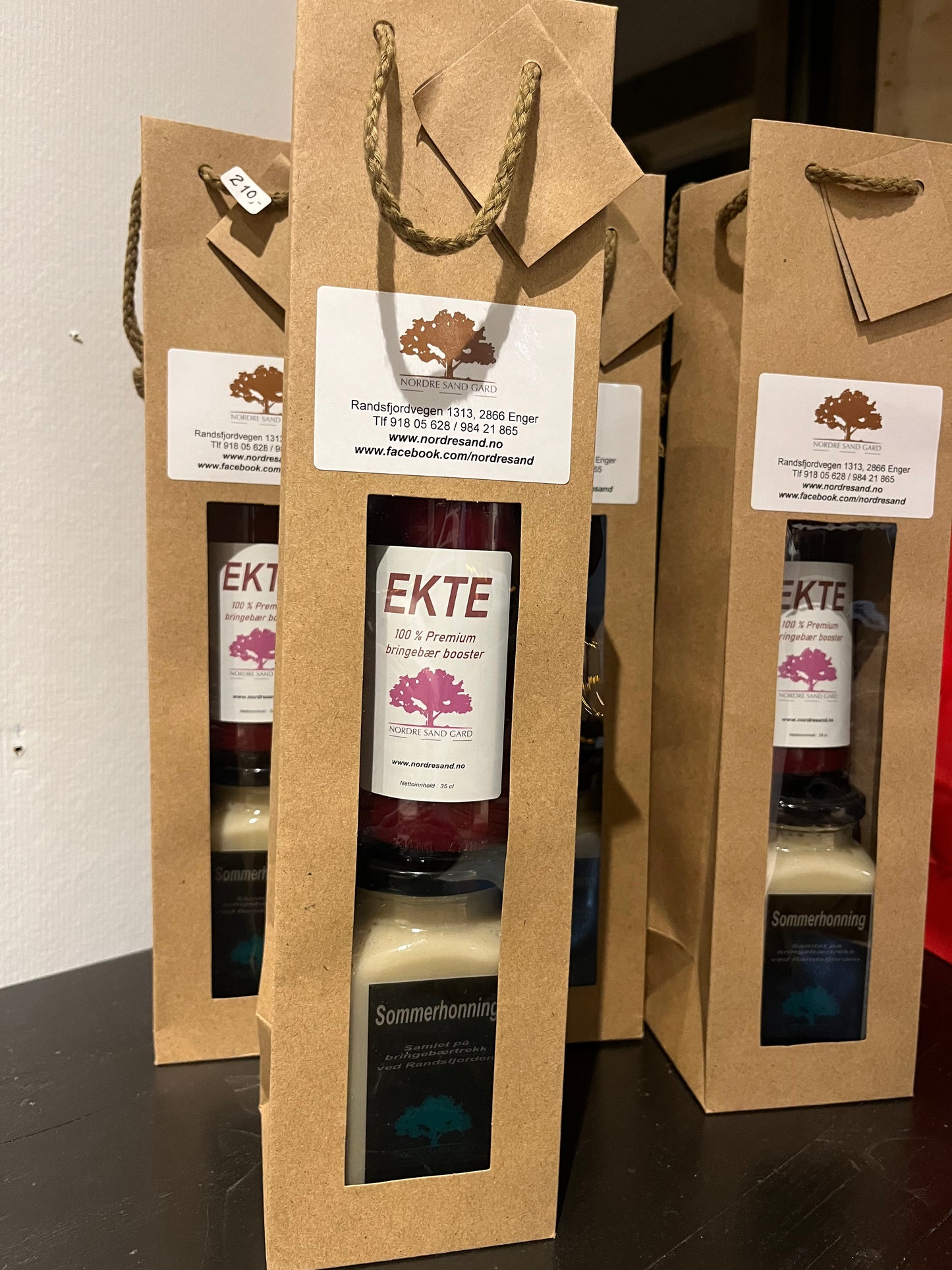 Gavepose 1 (juice og honning)